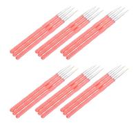 MUCKLILY Set da 30 Penne per Nail Art a Punta Fine Pennelli per Manicure Linee Sottili per Nail Design Professionale Strumenti per Salone di Bellezza e Uso Casalingo