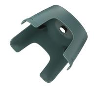 MUCKLILY Sgabello da Bagno in Pvc Verde per Ragazzo Ragazza Gradini Antiscivolo, Resistente e Compatto, per Cucina e Bagno per Facilitare L'uso del Wc
