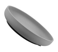 MUCKLILY Silicone Antiscivolo con Ventosa per Anziani Design Antisversamento per Pazienti e Svezzamento Scuro