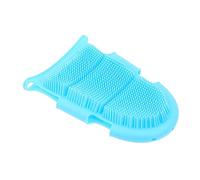 MUCKLILY Spazzola Per Massaggi e Guanto Massaggiatore in Silicone Per Ragazzo Ragazza, Design Ergonomico Per Massaggio Corporeo, Stimola Circolazione e, Per Bagni in Famiglia e Spa