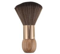 MUCKLILY Spazzola per Parrucchieri in Legno Eco-compatibile con Setole in Nailon Morbide, Impugnatura Comoda e Facile Manutenzione per Pulizia Chioma e Styling Quotidiano