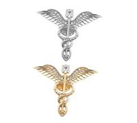 MUCKLILY Spilla a Forma di D’angelo 2 Pezzi, Spille Decorative per Vestiti Donna, Accessori Moda per Matrimoni, Feste e Occasioni Speciali