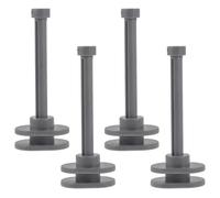 MUCKLILY Stantuffo Erogatore per Siringa in Plastica 10cc Set da 4 Pezzi Applicatore per Pasta Saldante e Flusso di Saldatura Strumento Resistente per Lavori di Saldatura Professionale