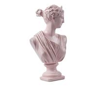 MUCKLILY Statua Busto Classica in Resina, Decorazione da Tavolo Artistica per Arredamento Casa e Scrivania, Scultura di Ritratto Decorativa Contemporanea per Interni, Regalo Ornamentale