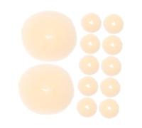 MUCKLILY Strumenti Per Chignon Da Donna 12 Pezzi 9cm Ciambella Per Chioma Per Acconciature Raccolte Fashion Ragazze Accessori Per Chioma Per Feste Yoga e Attività Quotidiane