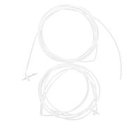 MUCKLILY Tubi di Prolunga Flessibili per Calafataggio in Plastica, Set 2 Pezzi da 5 Metri, Tubo Sigillante Riutilizzabile per Schiuma Spray Fai da Te e Progetti di Ristrutturazione