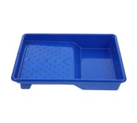 MUCKLILY Vaschetta per Pittura in Plastica Blu Vaschetta per Rullo Vernice Compatta e Durevole Accessorio per Pittura Decorativa e Te Facile da Pulire per Quadri e Pareti