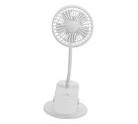 MUCKLILY Ventilatore Portatile USB Silenzioso con Clip Mini Ventilatore Ricaricabile per Attività Design e Facile da Trasportare e Utilizzare
