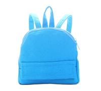 MUCKLILY Zaino Miniatura per Bambole Blu 18 Pollici Dettagli Delicati, Borsa Creativa per Ragazzo Ragazza per Decorazione Mini House e Sviluppo Manuale