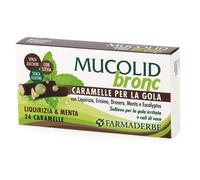 Mucolid Bronc Caramelle per la Gola Liquirizia e Menta