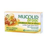 Mucolid Bronc Caramelle Per La Gola MIele, propoli, erisimo e drosera 24 Caramelle