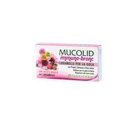 Mucolid bronc immuno caramelle per la gola gusto arancia