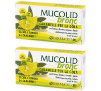 Mucolid Bronc Salvia&Lim 24Car 2x70 g Caramelle