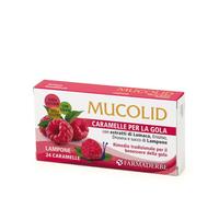 Mucolid caramelle per la gola lumaca e lamponi