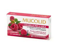 Mucolid caramelle per la gola lumaca e lamponi