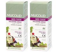 Mucolid Med Tosse 150 Ml 2x150 ml Sciroppo per la tosse