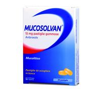 Mucosolvan 15mg Ambroxolo per Affezioni Broncopolmonari, 20 pastiglie