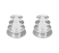 Mucshim 2 X Macarons Display Tower a 4 strati, supporto per cupcake, supporto per torte di compleanno, festa