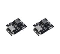 Mucshim 2 X Type-C USB 5 V 2 A Boost Converter Step-Up Power batteria al litio protezione bordo caricatore fai da te con saldatura