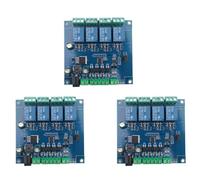 Mucshim 3 relè Modbus Rtu a 4 canali, ingresso modulare 485 Ttl Uart Communication 4 canali, ingresso 7-24 V relè