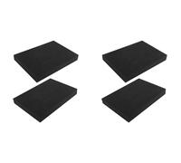 Mucshim 4 pezzi di schiuma Pick-Apart per cassetta degli attrezzi, inserto in schiuma pretagliata ad alta densità, 350 x 250 x 40 mm