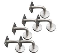 Mucshim 6 Pz Elegante Corrimano Bannister Scale Ferrovia Supporti Per L'Hotel Gym Villa Ristorante Ufficio Costruzione