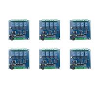 Mucshim 6 relè Modbus Rtu a 4 canali, ingresso modulare 485 Ttl Uart Communication 4 canali, ingresso 7-24 V relè
