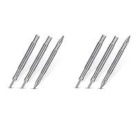 Mucshim Set di 6 pezzi chiodo e cerniera penna utensili parti, grani, set di chiodi caricati a molla per porta, 1/32, 1/16, doppia testa, 1/8