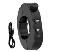 Mucshim Telecomando Bluetooth del manubrio della moto, controller multimediale senza fili, design impermeabile per il ciclismo