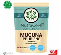 Mucuna Pruriens Pillole 600mg- (50% L-DOPA) -100% Naturale, Forte & Vegan-90Caps