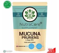 Mucuna Pruriens Pillole 600mg- (99% L-DOPA) -100% Vegani,Naturale &