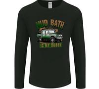 Mud Bath È La Mia Passione 4X4 Off Road Uomo Manica Lunga T-Shirt