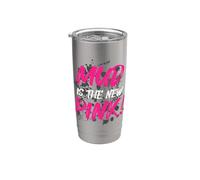 Mud is the new pink! Muddy Race Mud Run Bicchiere termico in acciaio inox doppia parete