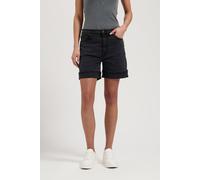 Mud Jeans Luna Mid Short - Black Vintage Black Vintage Taglia: S | Pantaloncini Outlet | Donna | Nero