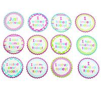 Mud Pie Adesivi Milestone, Ragazza