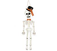 Mud Pie Appendiabiti per porta Halloween, cotone, Creep It Real, 165,1 cm