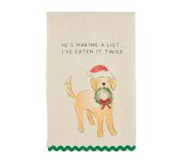 Mud Pie Asciugamani per animali domestici, elenco, 66 x 41 cm