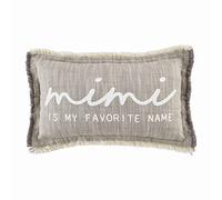 Mud Pie, Cuscino piccolo Mimi Grandmother 38,1 x 22,9 cm