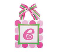 Mud Pie Iniziale Baby Wall Art, lettera E