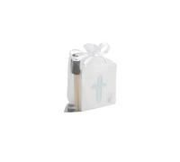 Mud Pie Kit per bambini con croce blu e impronte di mani