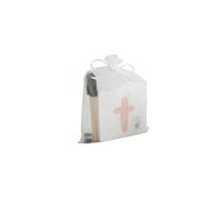 Mud Pie Kit per bambini con croce rosa e impronte di mani