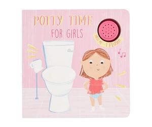 Mud Pie Libro del tempo del vasino per bambini; 6 1/4 "X 6 1/4"