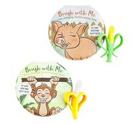 Mud Pie Libro spazzolino da denti per bambini