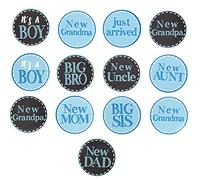 Mud Pie New Baby Boy Arrival Stickers