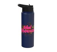 Mud Princess Muddy Race Mud Run Stainless Steel Insulated Water Bottle