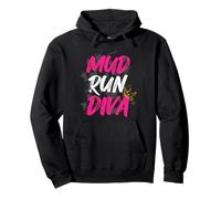Mud Run Diva Muddy Race Mud Run Felpa con Cappuccio