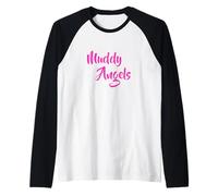 Mud Run Race Team 4x4, Fuoristrada, Muddy Angels, Abbinamento Maglia con Maniche Raglan