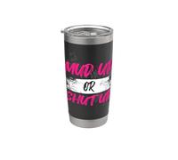Mud Up or Shut Up Muddy Race corsa fango Bicchiere termico in acciaio inox doppia parete
