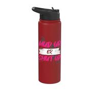 Mud Up or Shut Up Muddy Race corsa fango Stainless Steel Insulated Water Bottle