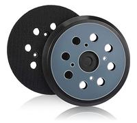 Mudder 2 Pezzi di Platorelli con 8 Fori da 125mm Tampone di Ricambio per Levigatrice Supporto per Abrasivi